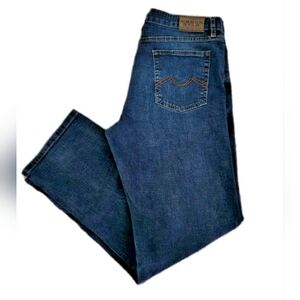 Urban Star Jeans Mens 40X32 Premuim Relaxed Fit Straight Leg Dark Wash EUC